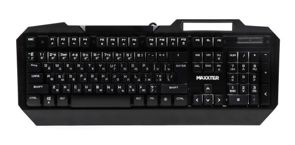 Клавиатура игровая Maxxter (KBG-201-UL) KBG-201-UL black