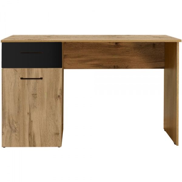 Стол письменный Ганза 1100x750x550 дуб тахо/черный 