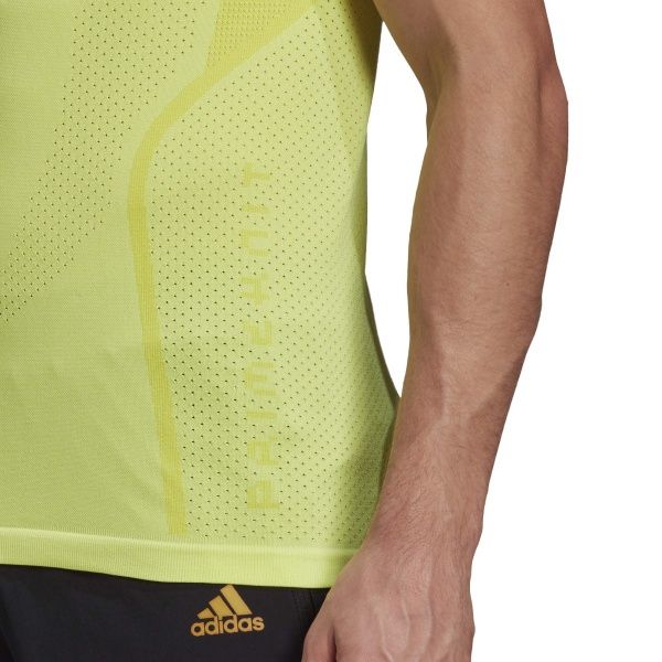 Футболка Adidas PRIMEKNIT TEE M GL6855 M салатовий