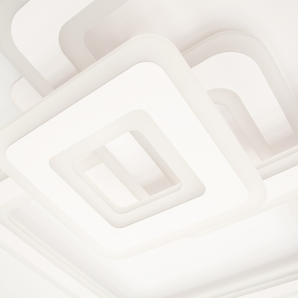 Люстра світлодіодна Luminaria S700/600 124 Вт білий матовий TRIPLEX SQUARE 124W S 