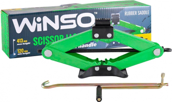 Домкрат механічний ромбічний WINSO 122100 2 т