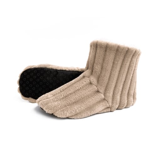 Капці домашні La Nuit Страйпи фліс р.40 бежевий 