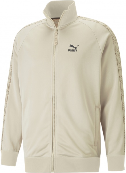 Джемпер Puma T7 TREND 7ETTER TRACK JACKET PT 53834288 р. S бежевый