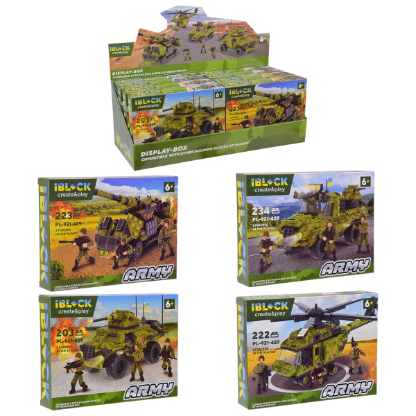 Конструктор Iblock Армия PL-921-429