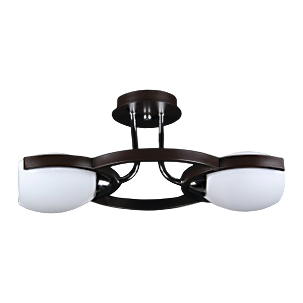 Люстра Victoria Lighting 2x40 Вт E14 черный Odeon 