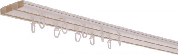 Карниз стельовий Bella Vita ОМ2 подвійний набірний 350 см білий 