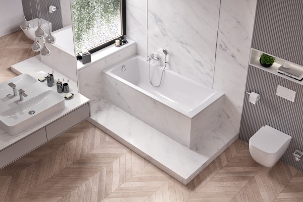 Ванна акрилова Excellent Aquaria WAEX.AQU15WH 150х70 з ніжками 