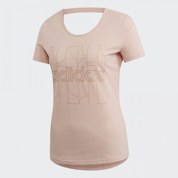 Футболка Adidas W MO Pr T-Shirt EH6470 XS рожевий