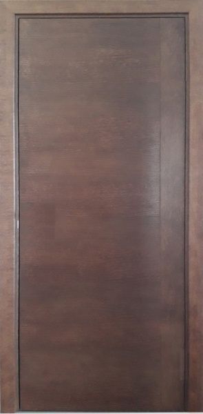 Дверное полотно Terminus Urban №26 700 мм дуб браун 
