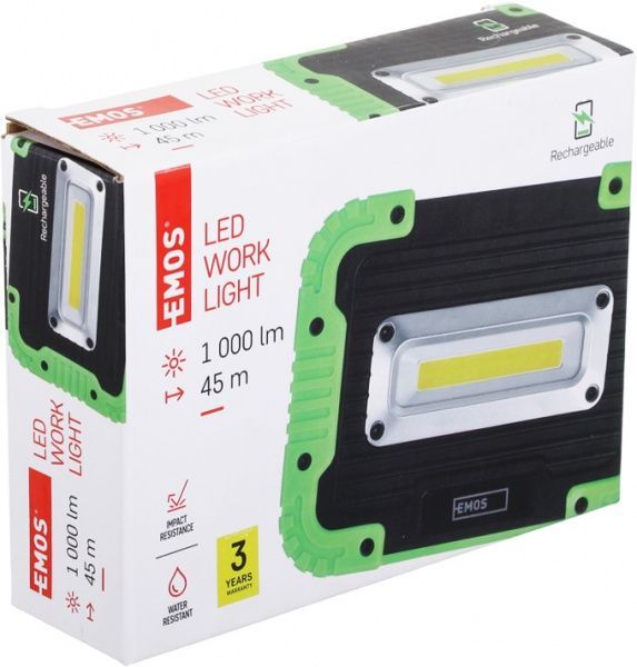 Ліхтар Emos P4533 зелений чорний 