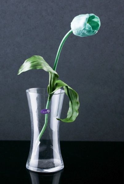 Ваза стеклянная прозрачная 31-108-048 Viola