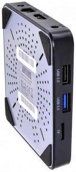 Медіаплеєр Artline TvBox KM3 4/64GB