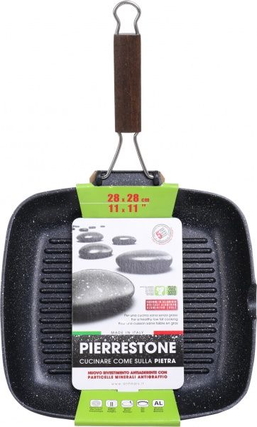 Сковорода-гриль PierreStone 28x28см Antik Ars