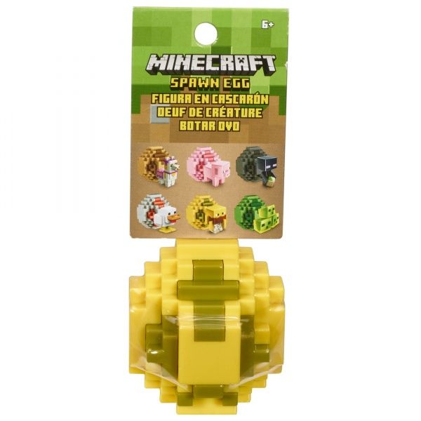 Игровой мини-набор Minecraft Яйцо призывания с мини-фигуркой моба Minecraft в асс. 