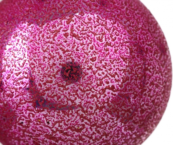 Шар новогодний одноцветная d 80 мм в ассортименте .0181