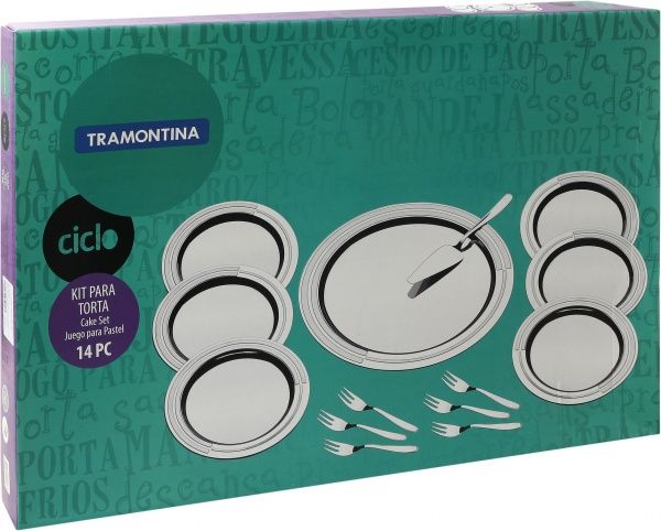 Набір для торта 14 предметів на 6 персон 64510/070 Tramontina 