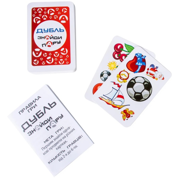 Гра настільна DGT-GAMES Дубль Знайди пару 2214_C
