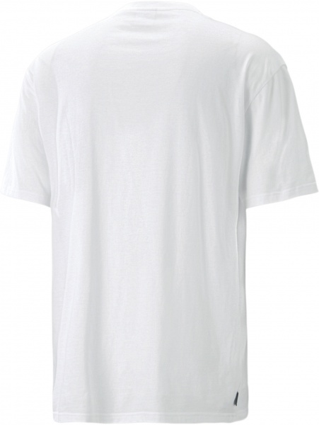 Футболка Puma TEAM GRAPHIC TEE 53825602 р.XL белый