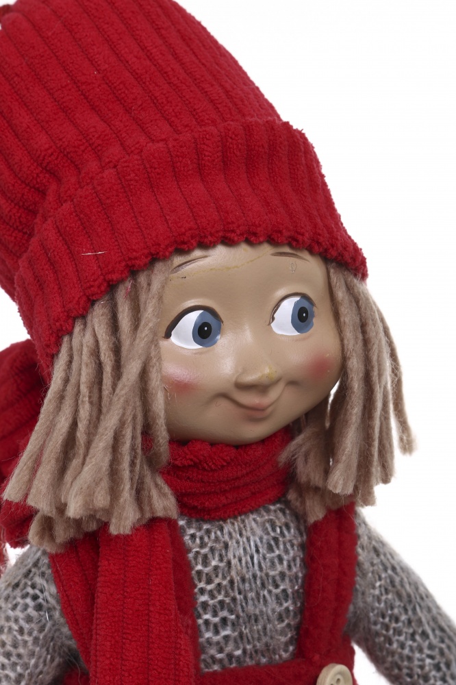 Декорация новогодняя мальчик/девочка 13х37 см 2 ассортимента AT174220041EF-15