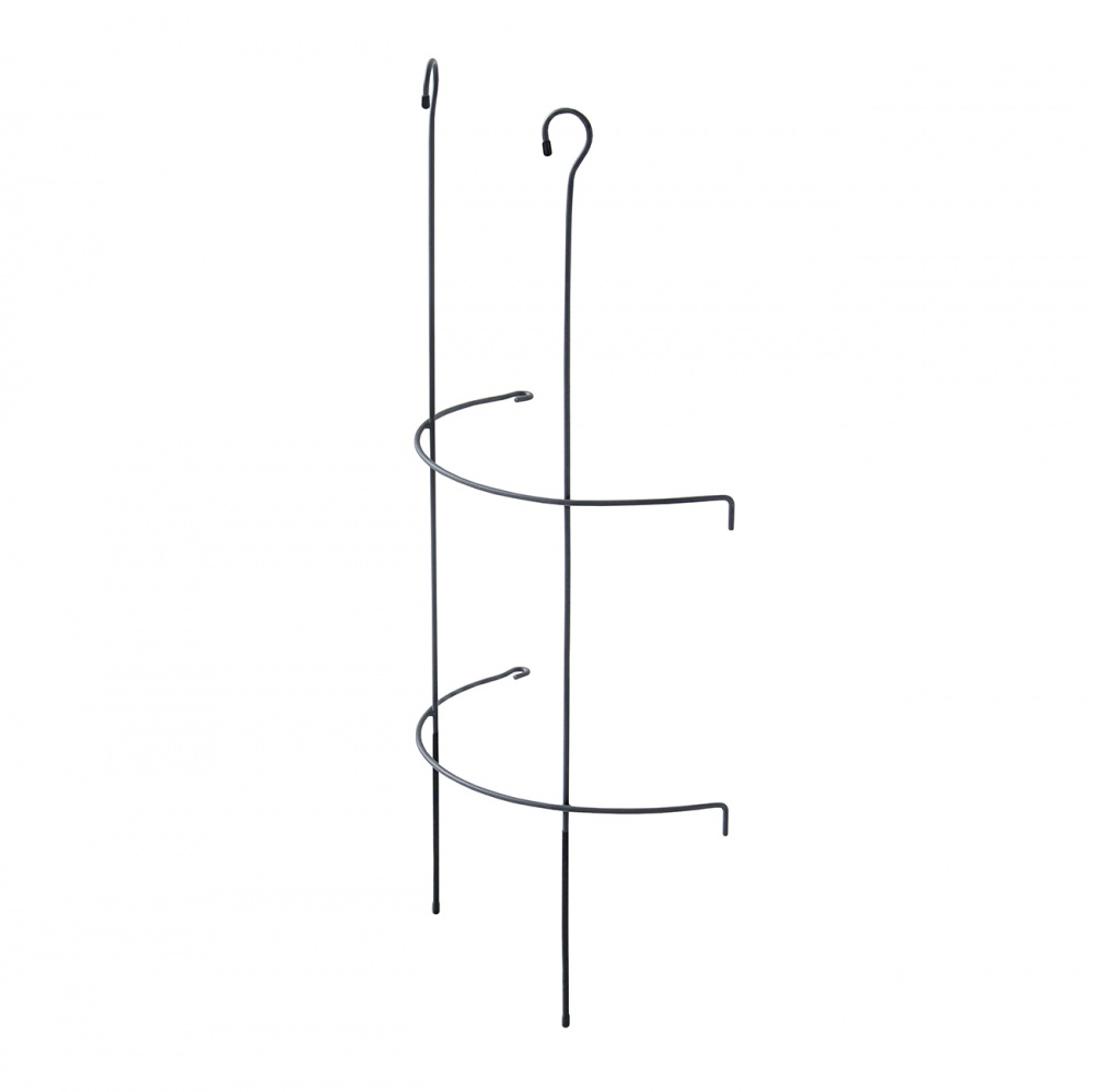 Опора для растений Vitan Роза полукруглая 300х700 графит