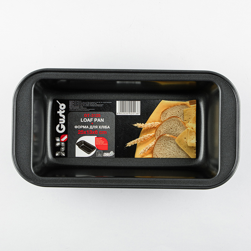 Форма для хліба Gusto GT-3125 25x13x6 см