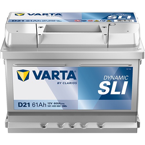 Аккумулятор автомобильный Varta DYNAMIC SLI 560410054 D47 (60а/г) J E 60Ah 540A 12V «+» справа (560410054)