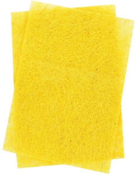 Сизаль жовтого кольору, 20 * 30 см, 5 аркушів 