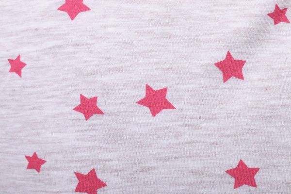 Халат Roksana Зірка 376/16000 р. L сірий із рожевим 