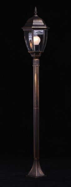 Светильник садовый Expert Dallas стовп E27 60 Вт IP44 античная латунь ENX-36046S-PL 