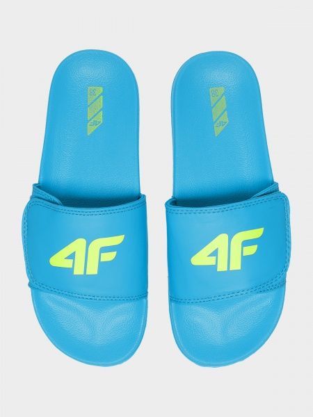 Шлепанцы 4F HJL21-JKLM004-35S р. 38 бирюзовый
