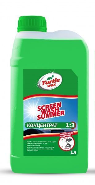 Омыватель стекла TURTLE WAX 3:1 диня лето 1 л S4047