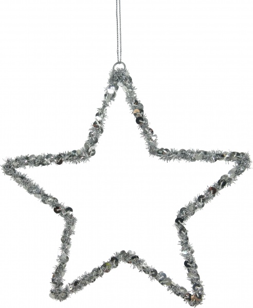 Декоративная подвеска Decormaker Design звезда контурная 17 см MC82-30981-2