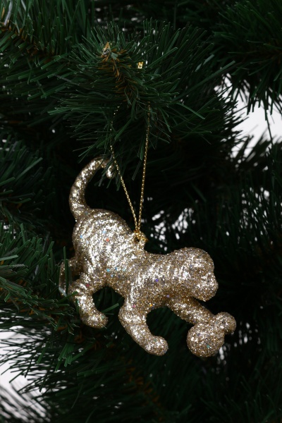 Підвіска декорована Global Treasure Тигр 6,4 см в асортименті P2101008-FG3L/4