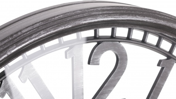 Часы настенные Shell (XYX 10952) 50x50x6 см серый