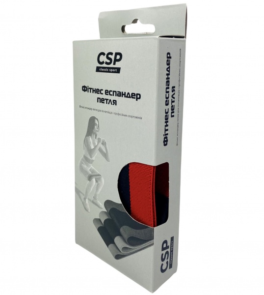 Стрічка-еспандер CSP 6654 L червоний