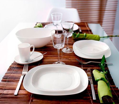 Тарілка десертна Sweet Line White 21 см J0561 Luminarc