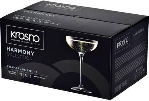 Набор бокалов для шампанского Harmony 240 мл 6 шт F57B575024002020 Krosno
