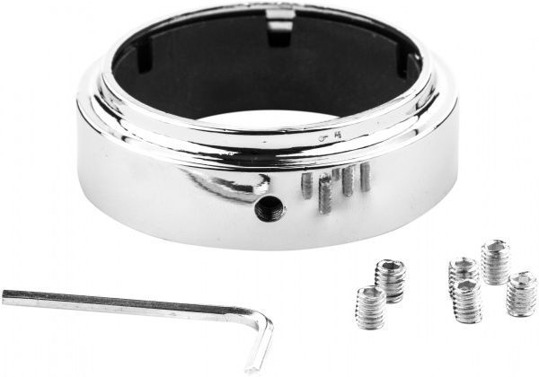 Комплект крепежных колец d50 мм хром