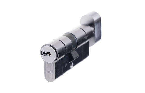 Цилиндр Abus KD6PS 55x35 ключ-вороток 80 мм матовый никель