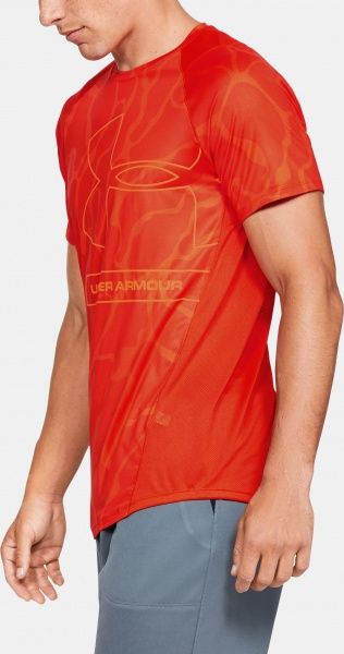 Футболка Under Armour MK1 Tonal Print SS 1351563-856 L помаранчевий
