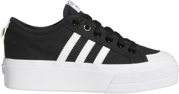 Кеди Adidas NIZZA PLATFORM W FV5321 р. UK 6 чорний