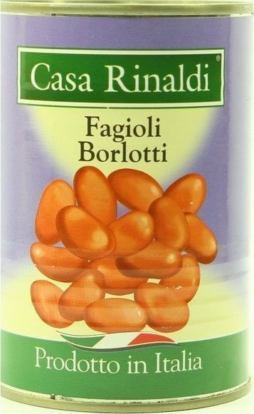 ФасольCasa Rinaldi Борлотти 400 г