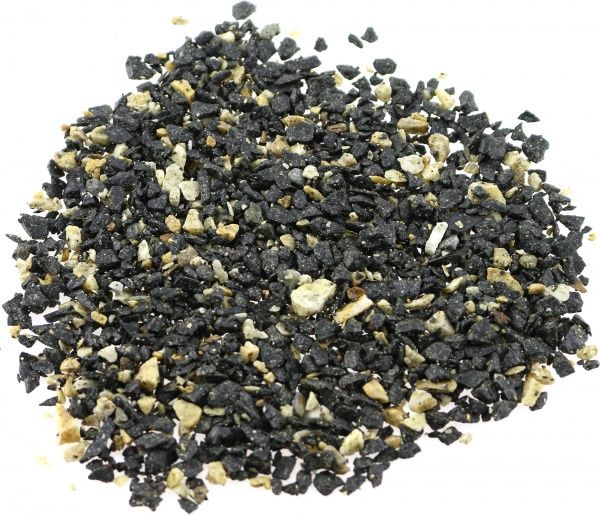 Ґрунт для акваріума Nechay ZOO маленький чорно-білий 2-5 мм 10 кг