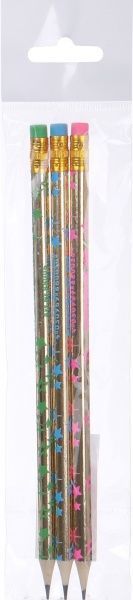 Олівці чорнографітні НВ 3 шт. 880053 Centrum