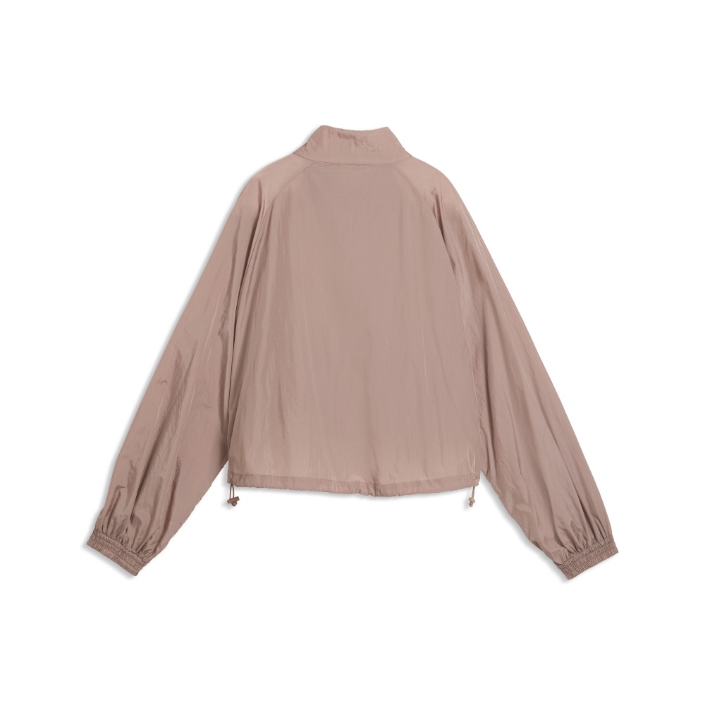 Куртка жіноча Puma HER Relaxed Woven Full-Zip Jacket 69188788 р.L бежева