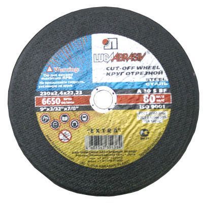 Круг отрезной Луга 230x22.2 мм металл