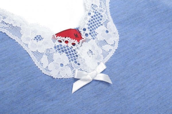 Нічна сорочка Levtam Ніжність р. XL блакитний 