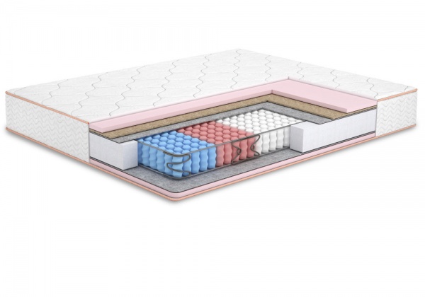 Матрац Камелія двосторонній + кокос MatroLuxe 80x190 см