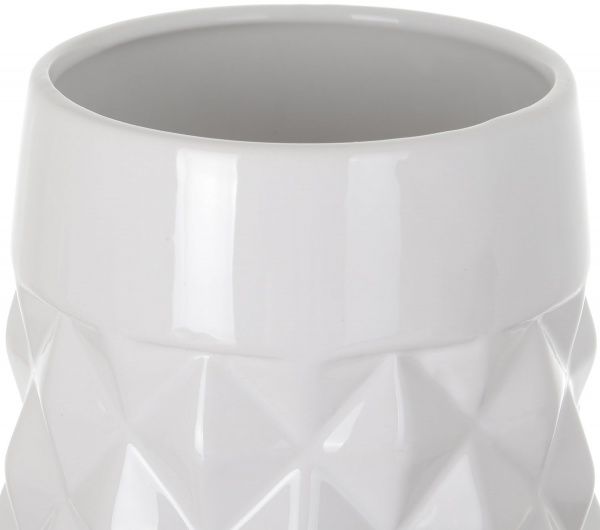 Ваза керамическая белая JOL16038-1 15х34,5 см Herisson