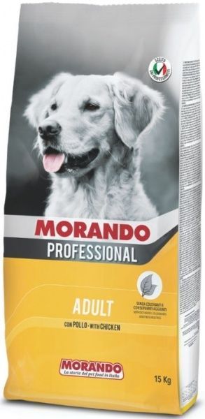 Корм Morando Morando Professional Adult with Chicken для дорослих собак, з куркою 15 кг